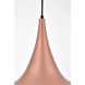 Circa 1 Light 11.5 inch Honey Gold Pendant Ceiling Light