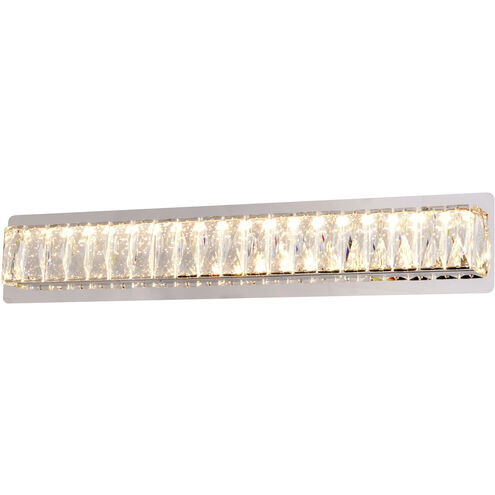 Melrose LED 26 inch Chrome Bathroom Light Wall Light
