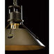 Henry 1 Light 9.2 inch Black and Dark Smoke Mini Pendant Ceiling Light in Black/Dark Smoke