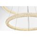 Bowen 3 Light 42 inch Satin Gold Chandelier Ceiling Light