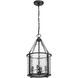 Barrington 4 Light 12 inch Matte Black Pendant Ceiling Light