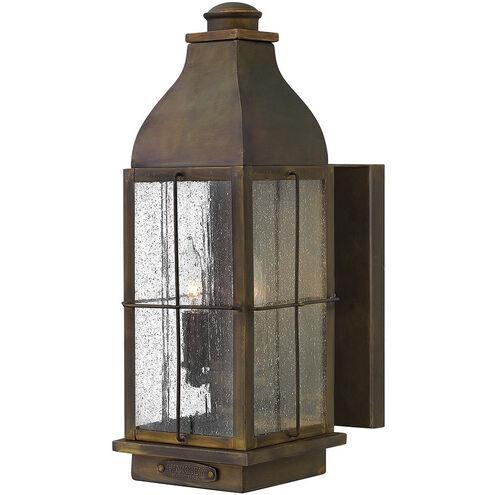 Heritage Bingham LED 16 inch Sienna Outdoor Wall Mount Lantern, Medium