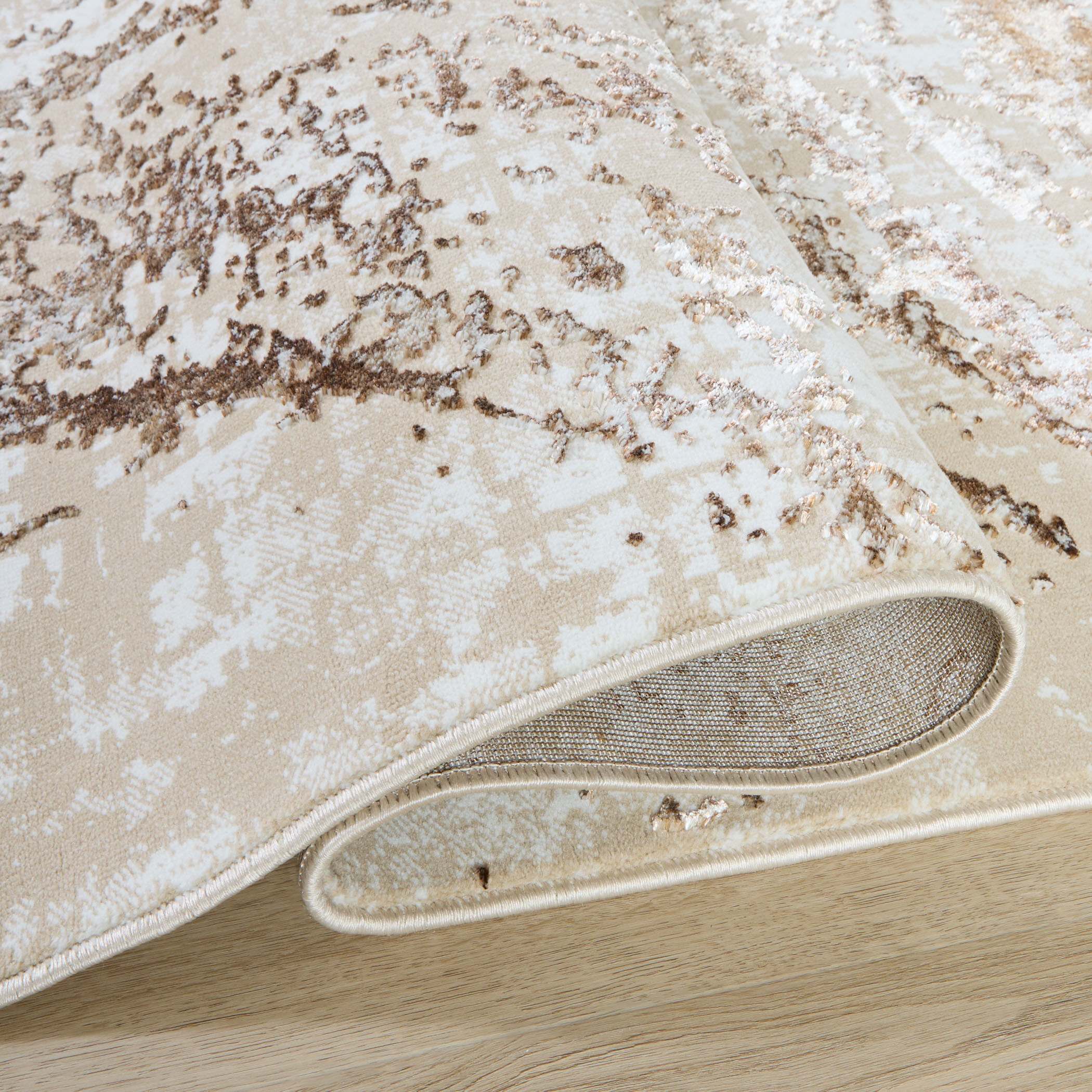 Piave 130 X 94 inch Earth Tones Rug in 8 x 11