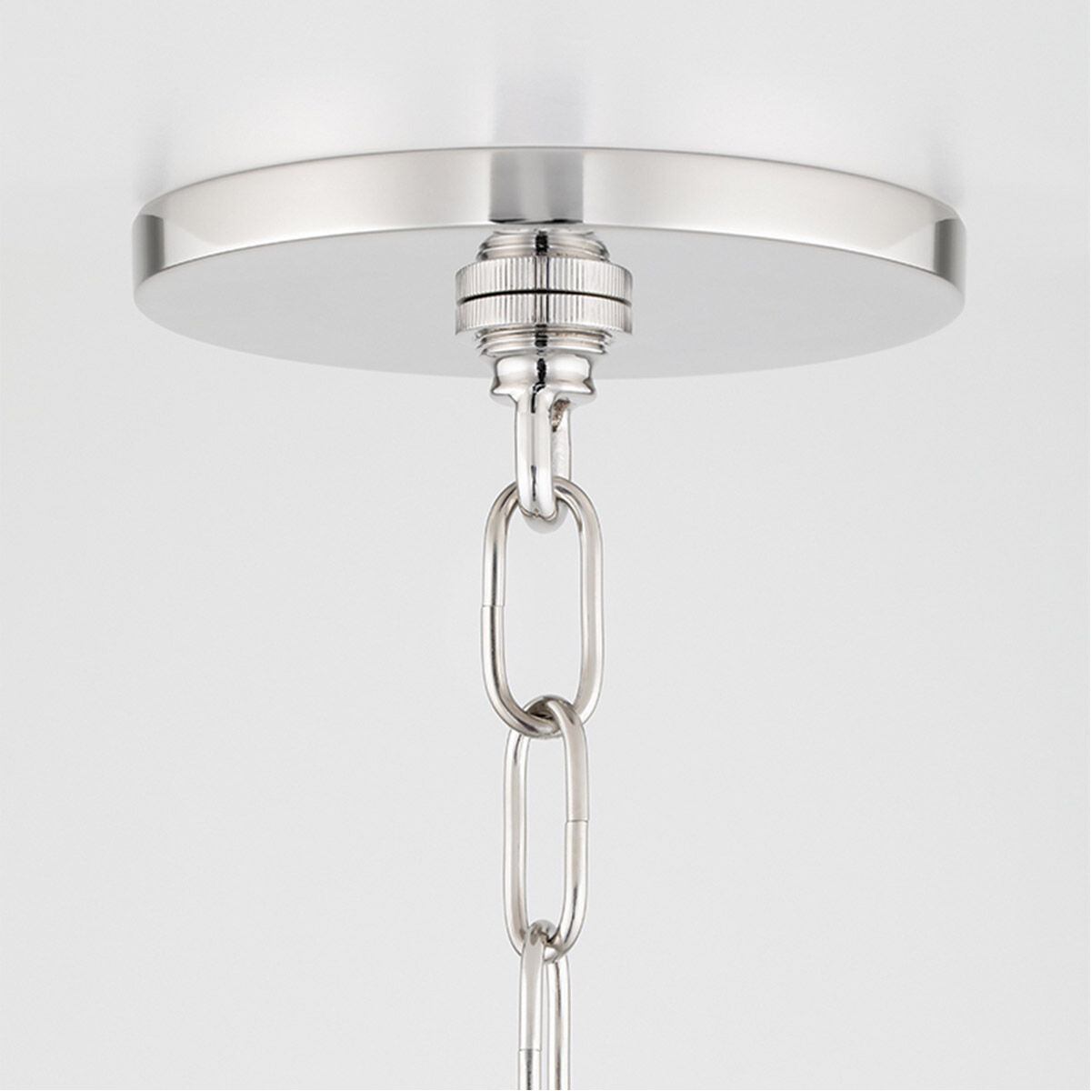 Sasha LED 10 inch Polished Nickel Pendant Ceiling Light