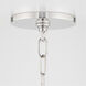 Sasha LED 10 inch Polished Nickel Pendant Ceiling Light