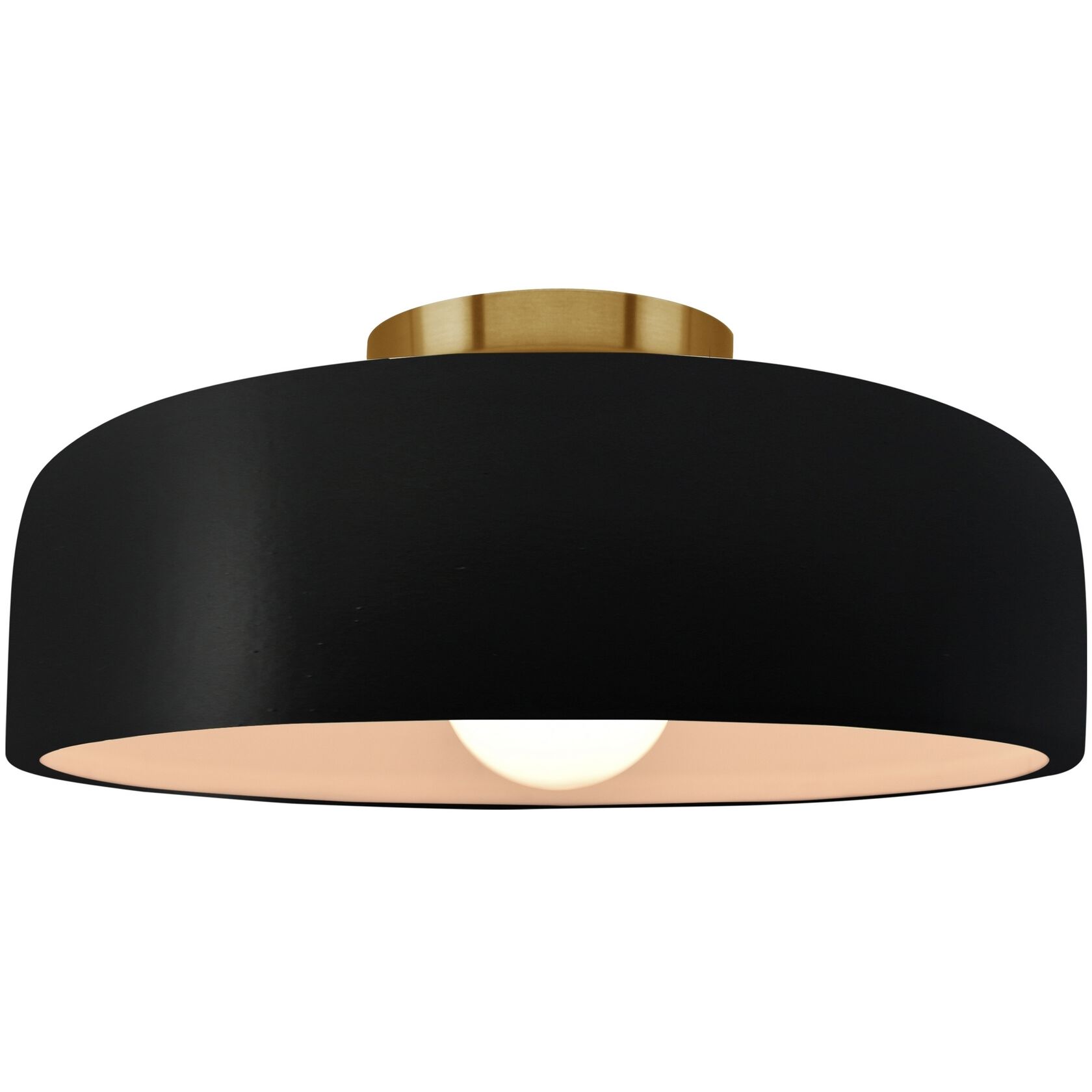 Radiance Collection - Spire Semi-Flush Ceiling Light, Form+Finish+Function