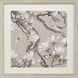 Magnolia Bloom / Magnolia Blossom White and Beige and Brown and Neutral Framed Art