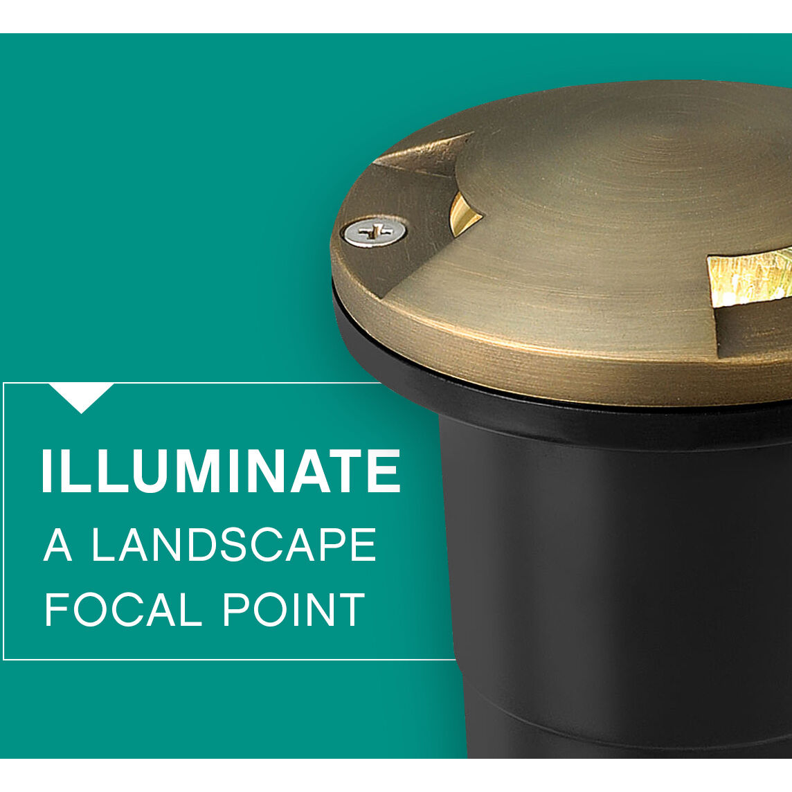 Hardy Island Directional 12v 4.00 watt Matte Bronze Landscape Well Light