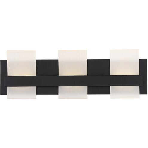 Cambridge LED 6.25 inch Black Vanity Light Wall Light