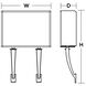 Sheridan 1 Light 6 inch Satin Nickel ADA Wall Sconce Wall Light