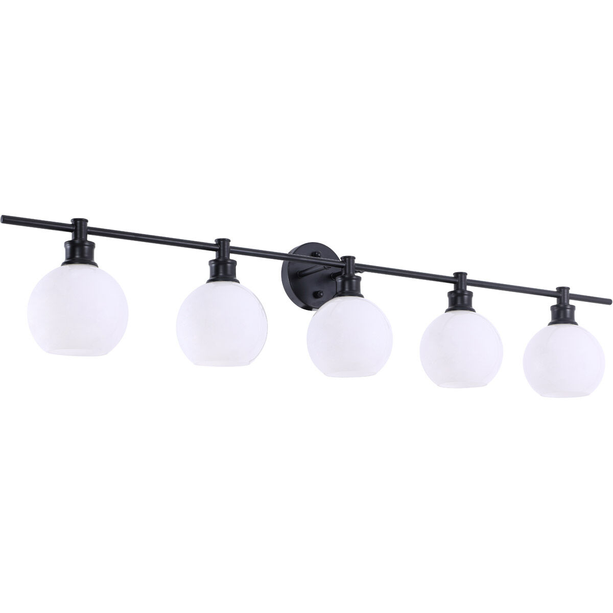 Syracuse 5 Light 47 inch Black Wall sconce Wall Light