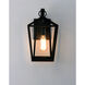 Artisan 1 Light 15.75 inch Black Outdoor Wall Mount