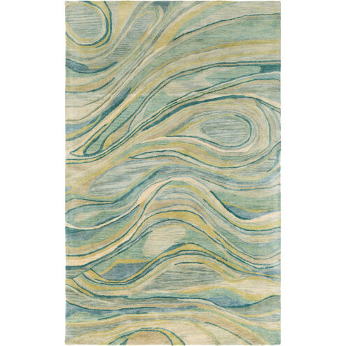 Farrell 36 X 24 inch Cream/Sea Foam/Sage/Mint/Lime/Emerald Rugs, Wool