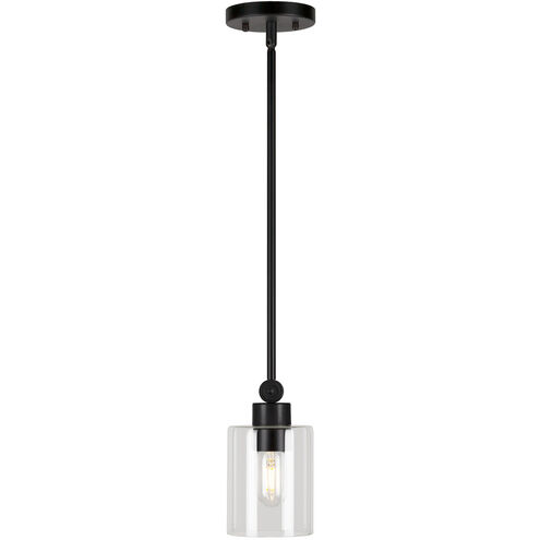 Jayden 1 Light 5 inch Black Pendant Ceiling Light