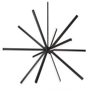Sirius LED 54.38 inch Black Chandelier Ceiling Light