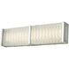 Evoke LED 18 inch Chrome Vanity Bar Light Wall Light