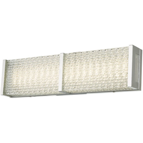 Evoke LED 18 inch Chrome Vanity Bar Light Wall Light