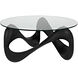 Orion 35.5 X 35.5 inch Black Coffee Table