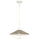Cape May 1 Light 14 inch White Coral Pendant Ceiling Light