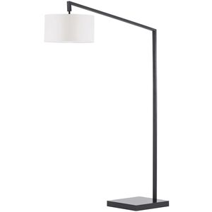 Stretch 75 inch 60.00 watt Matte Black Arc Floor Lamp Portable Light