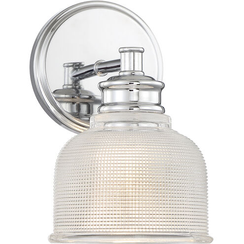 Vintage 1 Light 5 inch Chrome Wall Sconce Wall Light