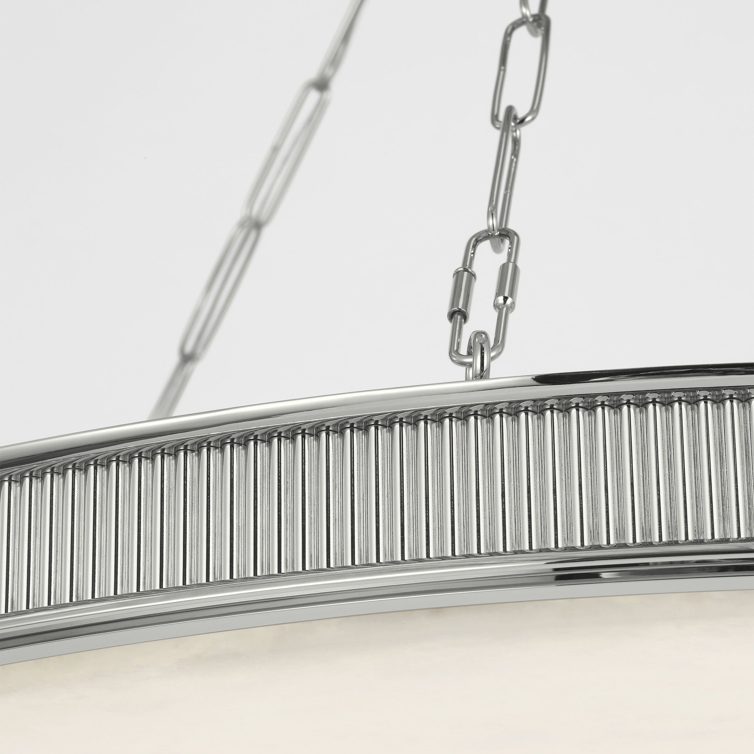 Marie Flanigan Matthew LED 40 inch Polished Nickel Chandelier Ceiling Light