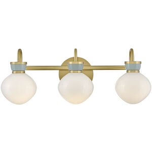 Lucy 3 Light 25.00 inch Bathroom Vanity Light