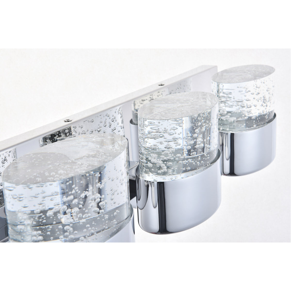 Pollux LED 19.21 inch Chrome Wall Sconce Wall Light