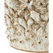 Corfu 12.5 inch Milky White Accent Table
