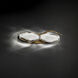 Signature Bijoux LED 19.13 inch Aged Brass Bath Vanity & Wall Light