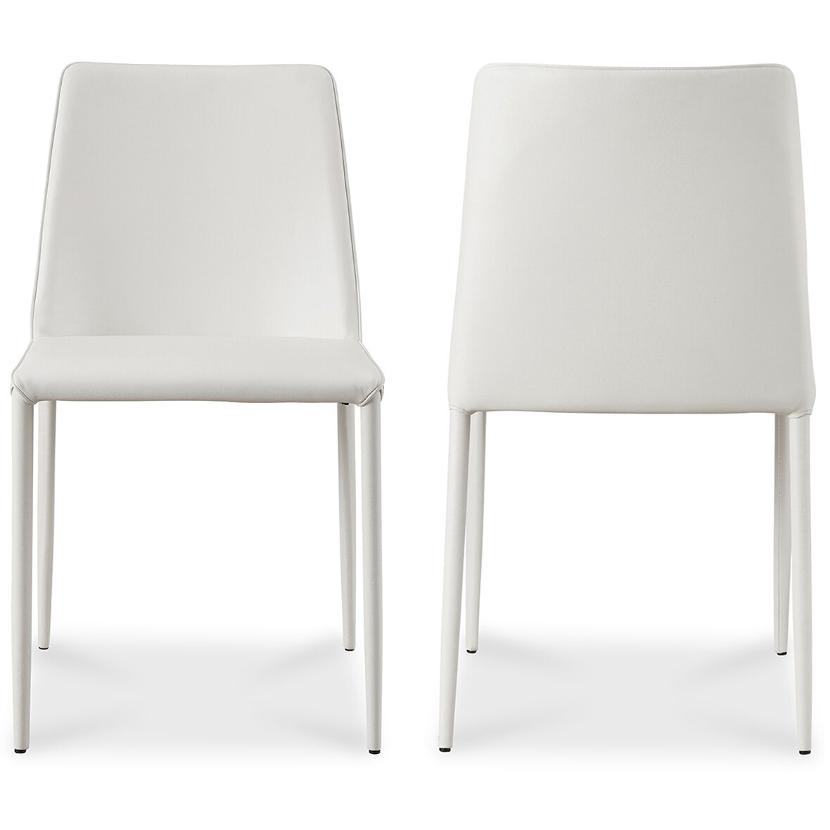 Nora White Dining Chair