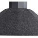 Faroe Pendant Ceiling Light in Flecked Black/Grey