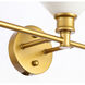 Gene 5 Light 47 inch Brass Wall sconce Wall Light