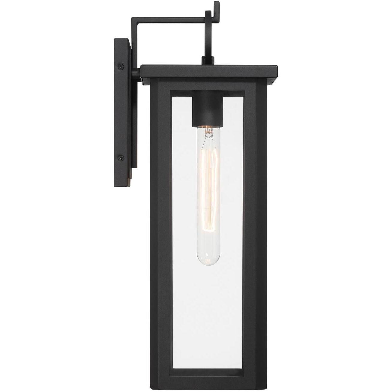 Boadie 1 Light 18.5 inch Matte Black Outdoor Sconce