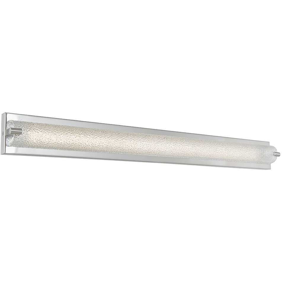 Veil LED 40.2 inch Brushed Nickel Bath Vanity Light Wall Light