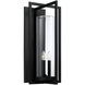 Kent 3 Light 25 inch Black Outdoor Wall Lantern