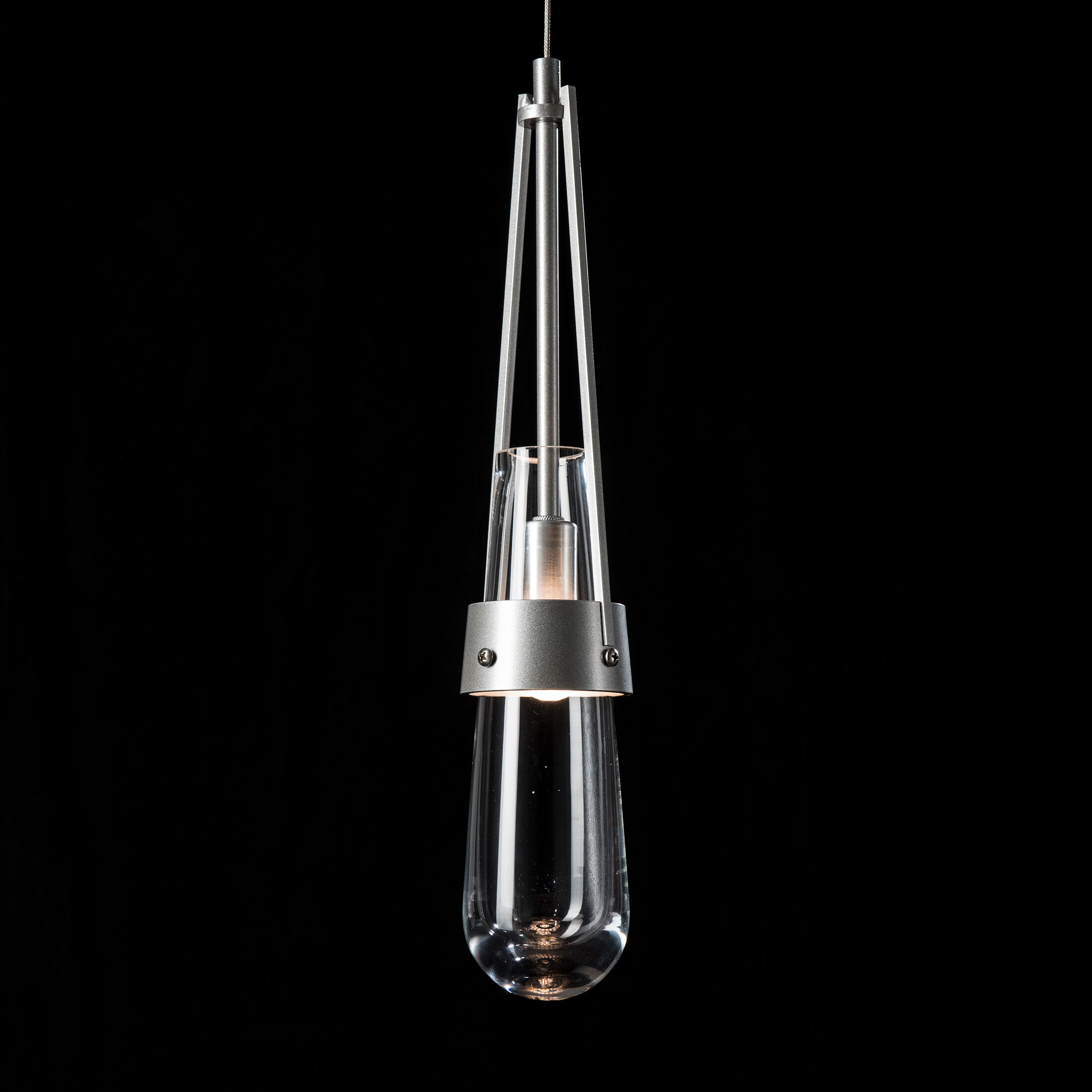 Link 1 Light 2.9 inch Sterling Mini Pendant Ceiling Light, Low Voltage