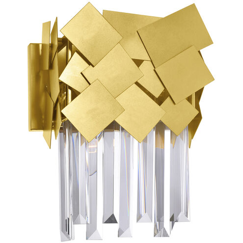 Panache 1 Light 10 inch Medallion Gold Wall Light