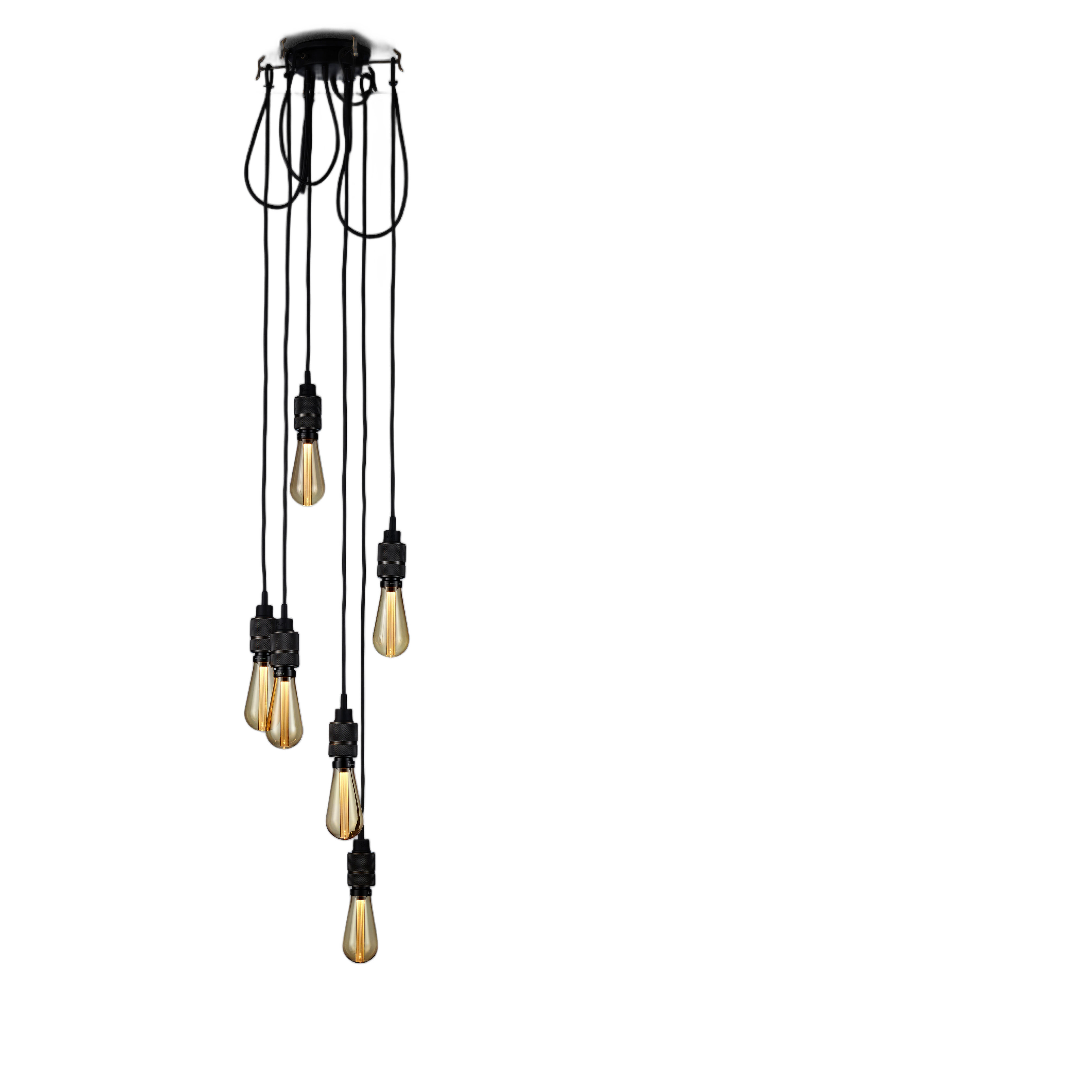 Hooked 6.0 LED 5.91 inch Smoked Bronze Pendant Ceiling Light, Nude