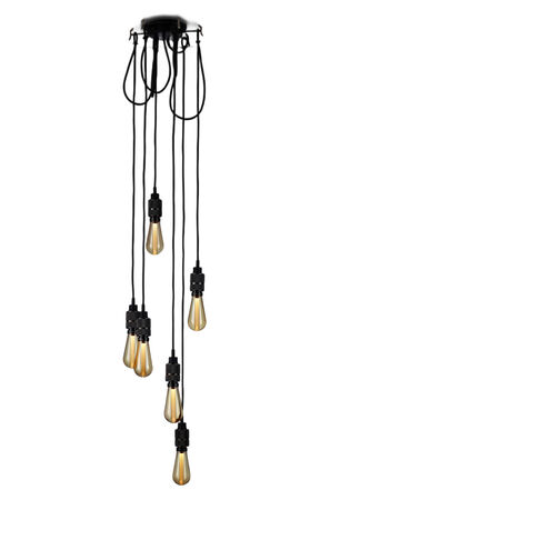 Hooked 6.0 LED 5.91 inch Smoked Bronze Pendant Ceiling Light, Nude