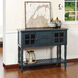 Jasper Farmhouse 42 X 14 inch Weathered Antique Navy Blue Console Table
