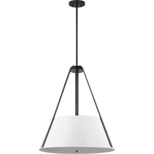 Brewster 3 Light 22 inch Black Pendant Ceiling Light