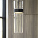 Sean Lavin Manette Grande LED 5 inch Black/Black Pendant Ceiling Light in Clear Glass, Integrated LED