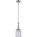 Franklin Restoration Canton LED 6.5 inch Polished Chrome Mini Pendant Ceiling Light in Seedy, Franklin Restoration
