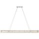 Kinsley 1 Light 50 inch Polished Chrome Chandelier Ceiling Light