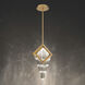 Beyond Behold LED 2.5 inch Aged Brass Mini Pendant Ceiling Light