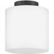 Pippa LED 8.5 inch Black Foyer Light Ceiling Light, Flush Mount