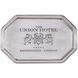 Union Hotel Silver with Pewter Tray