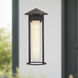 Alora Mood Tenko 1 Light 17.63 inch Bronze/Glossy Opal Glass Exterior Wall