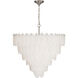 Serena 25 Light 30.8 inch Satin Nickel Chandelier Ceiling Light